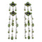 Genuine Sterling Silver Southwestern Turquoise Post Dangle Earrings RX56499